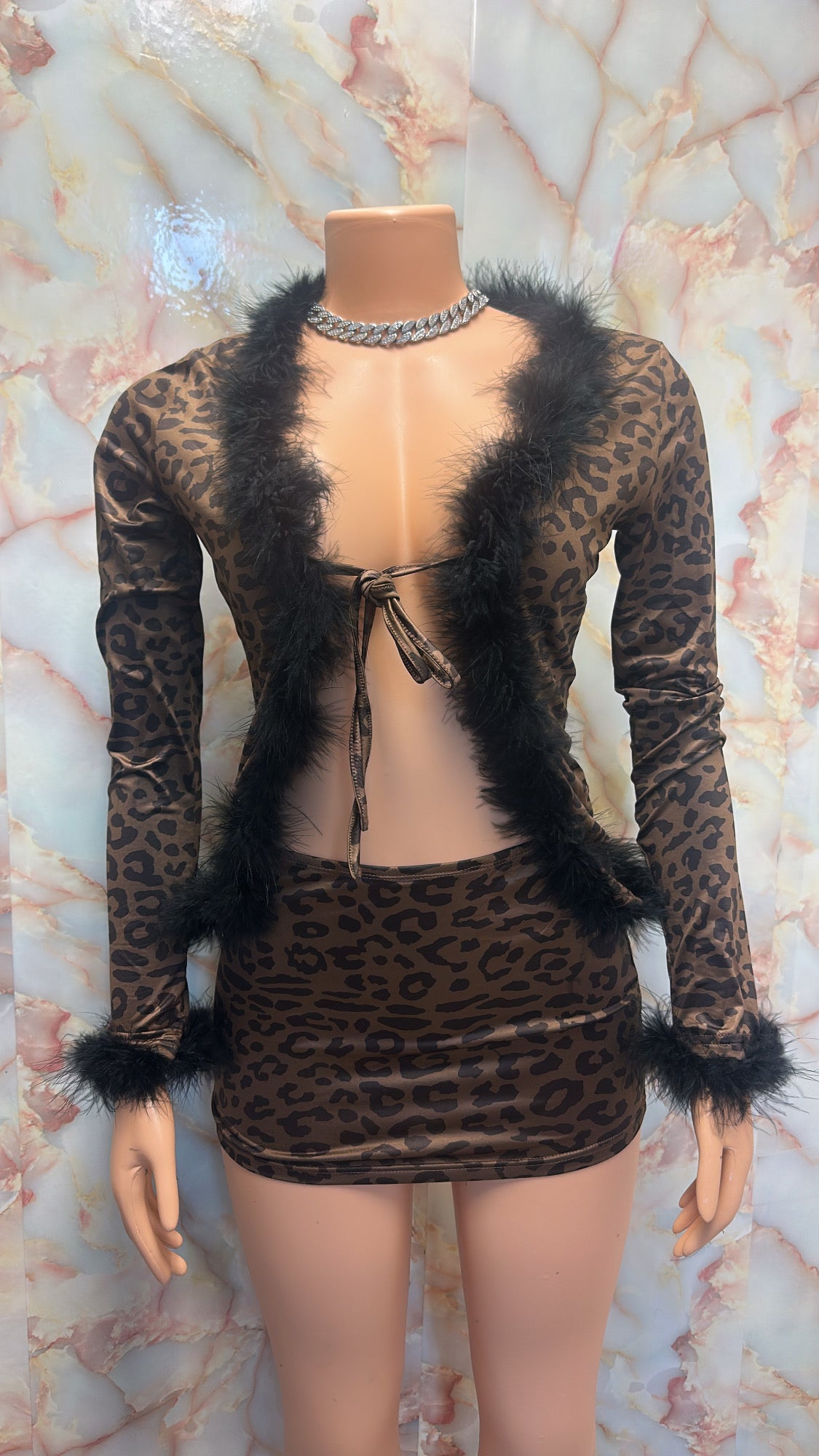 Safari cheetah set