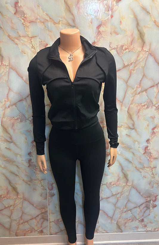Athleisure set black
