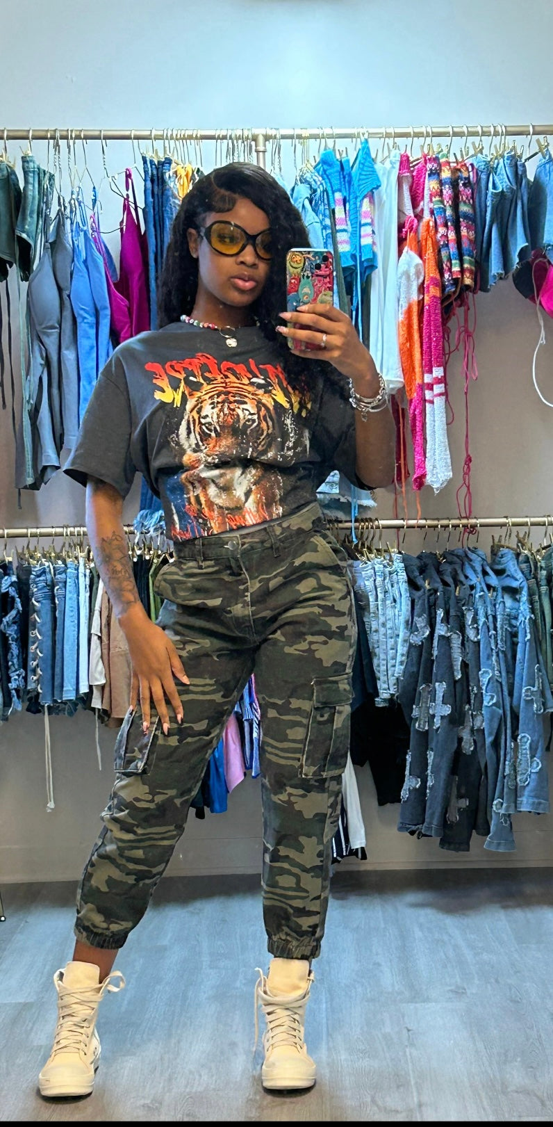 Camo pants