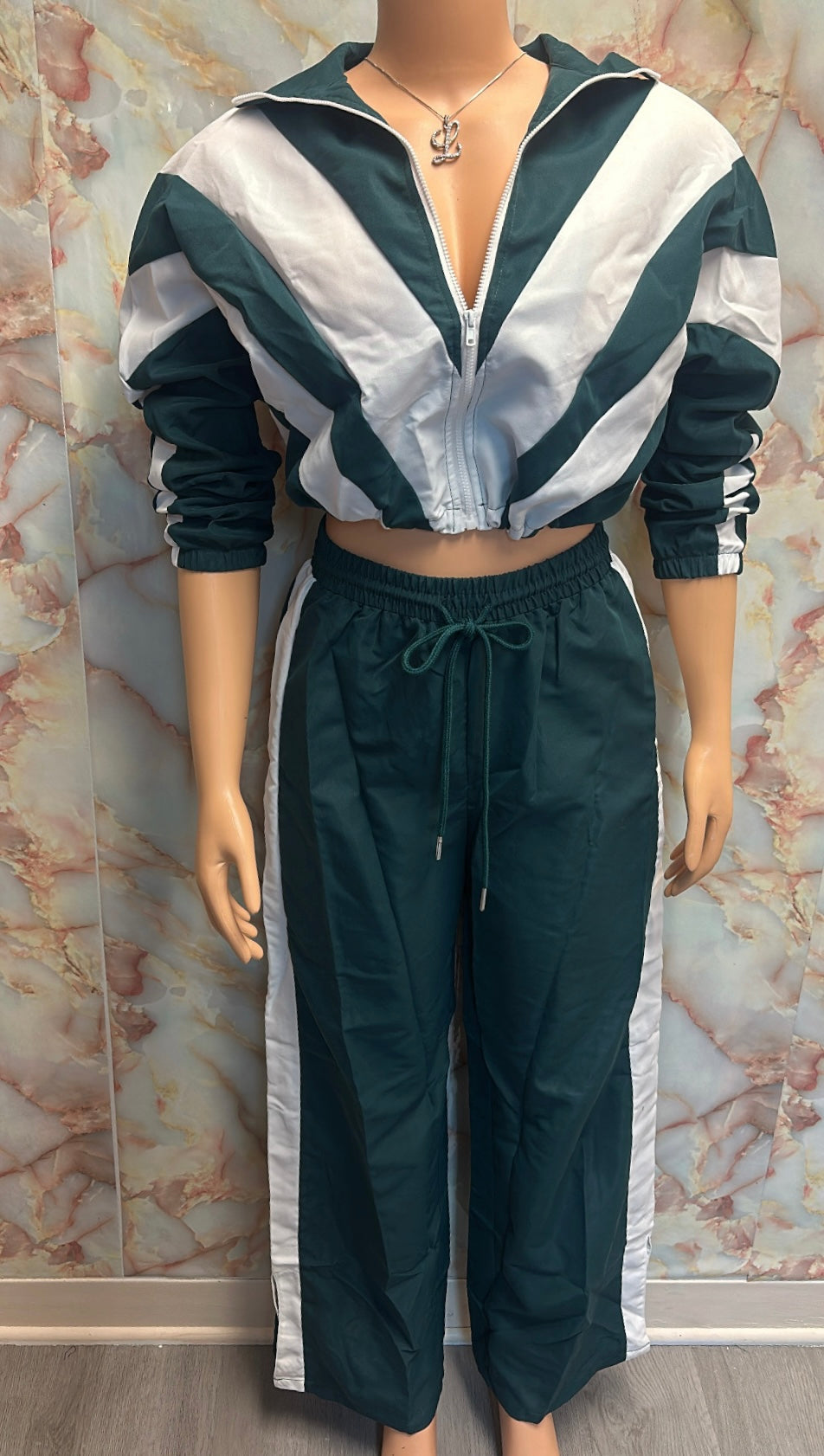 Retro windbreaker set