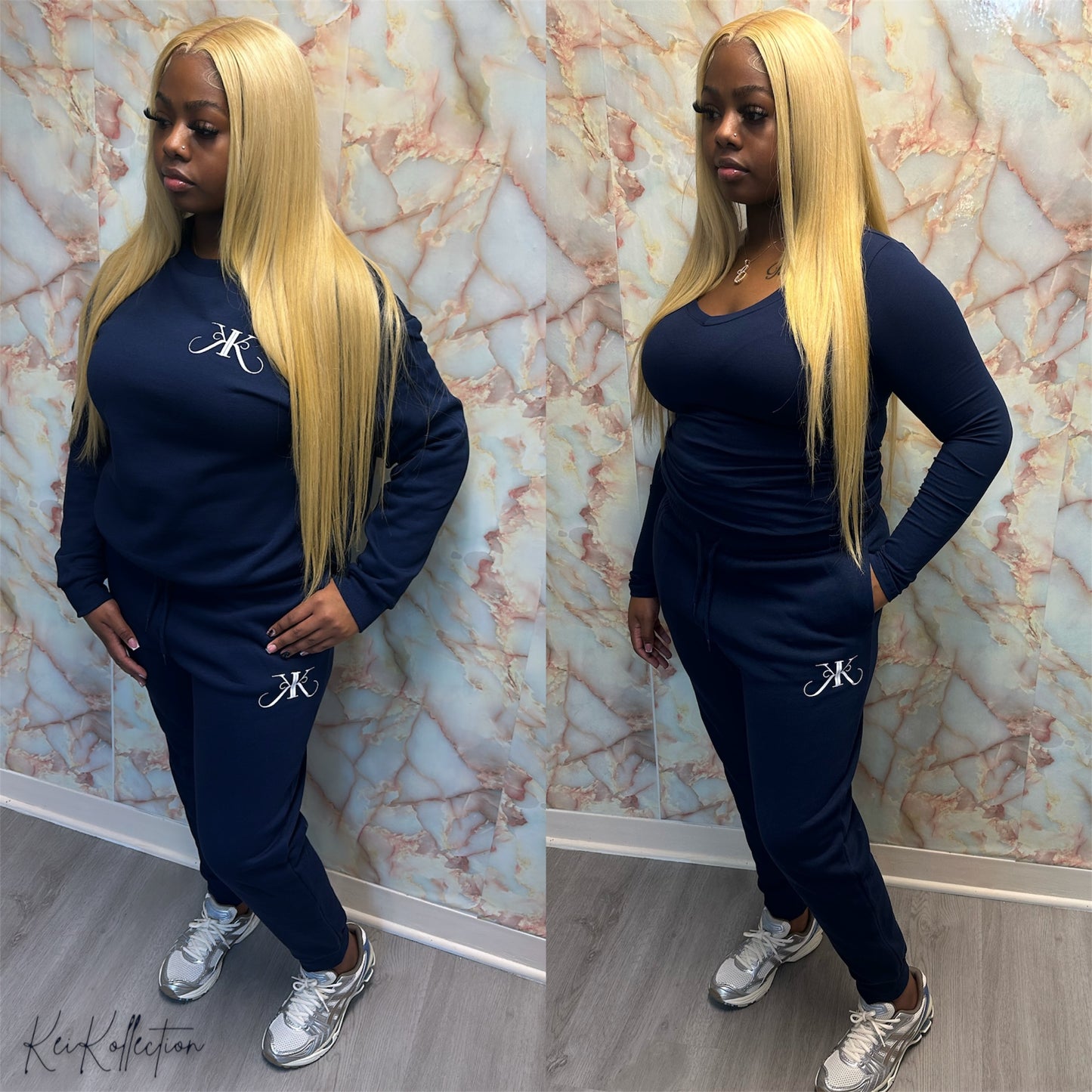 Navy 3pc jogging suit