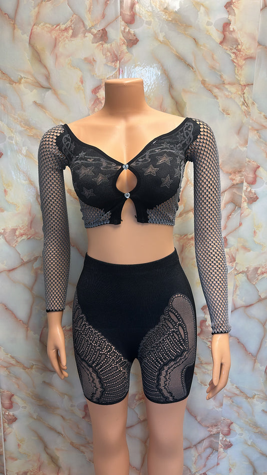 Stacy 2pc set (black)