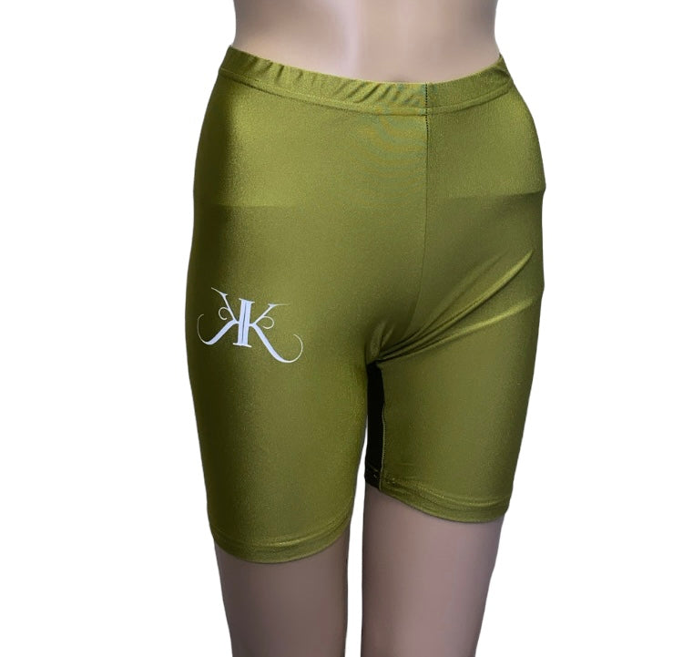 Olive biker set