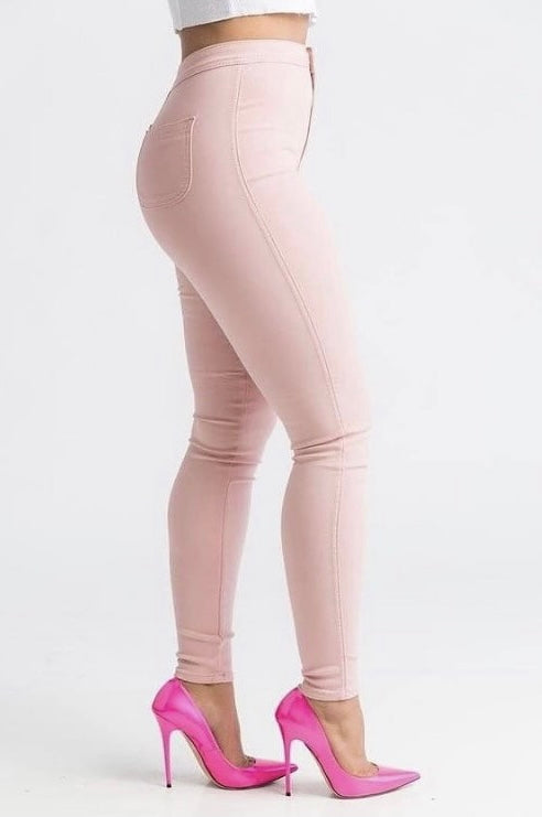 Light pink pants