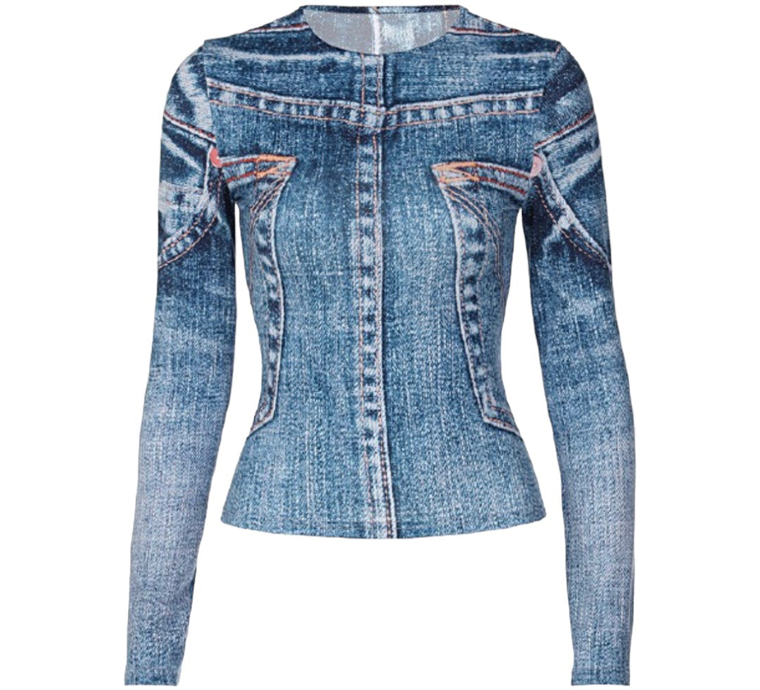 Jean top