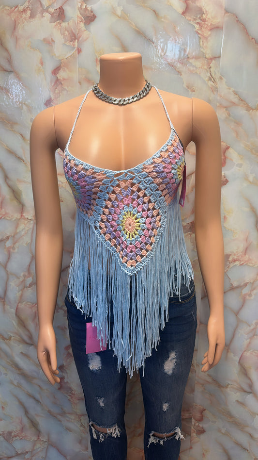Fringe top