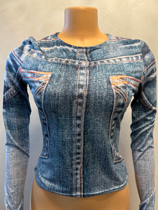 Jean top