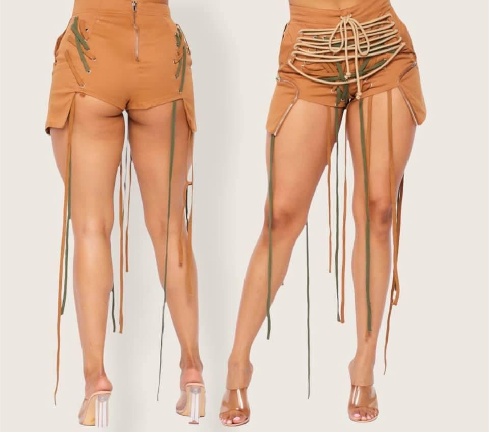 No strings attached shorts